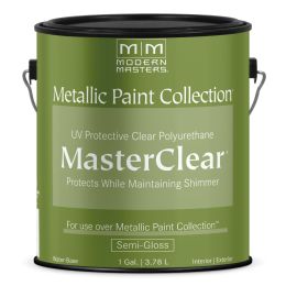 Modern Masters 1gal Semi Gloss Master Clear Metallic Topcoat