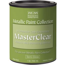 Modern Masters 30 oz Semi Gloss Master Clear Metallic Topcoat
