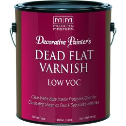 Modern Masters 1gal Int Dead Flat Varnish (Low VOC)