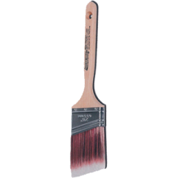 ArroWorthy 3" Red Frost Angular Sash Paint Brush