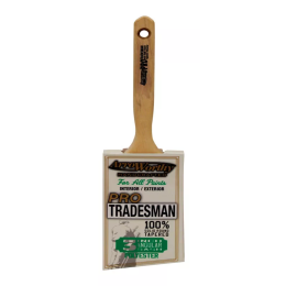 ArroWorthy 3" Pro Tradesman SRT Polyester Angular Sash Paint Brush