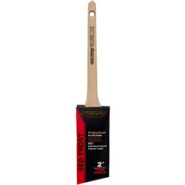 ArroWorthy 2" Red Frost Rattail Square End Angle Sash Paint Brush