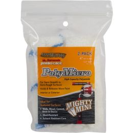 ArroWorthy 4" x 1/2" Nap Polymicro Jumbo Cage Roller Covers (2 per Pack)