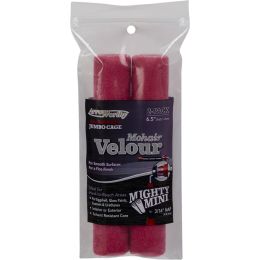 ArroWorthy 6-1/2" x 3/16" Nap Mohair Jumbo Cage Roller Covers (2pk)