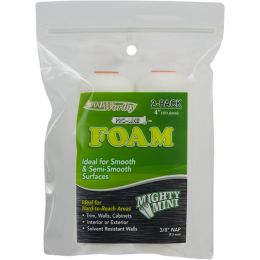 ArroWorthy 4" x 3/8" Nap Mini Foam Roller Covers (2pk)