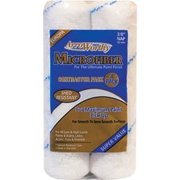 ArroWorthy 9" x 3/8" Nap Microfiber Roller Covers 4pk