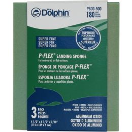 Blue Dolphin 3PK Superfine 180 Grit P-Flex Sanding Pads (3pk)