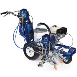 Graco LineLazer V 5900 HP Automatic Series Gas Airless Line Striper w/ One Automatic Gun & One Manual Gun