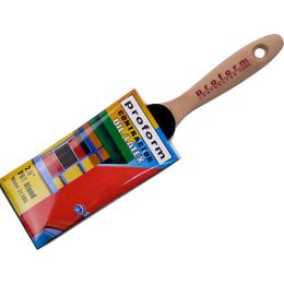 Proform 2.5" Contractor Straight Cut Brush w/ Beavertail Handle
