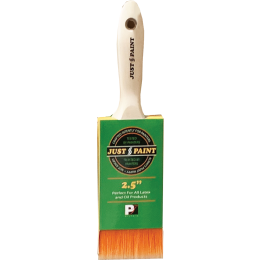 Proform 2.5" Just Paint PBT Straight Cut Beaver Tail Brush