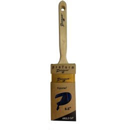 Proform 2-1/2" Generation 2 Picasso Standard Handle Angled Cut PBT/Nylon Blended Paint Brush