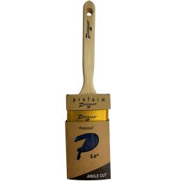 Proform 3" Generation 2 Picasso Standard Handle Angled Cut PBT/Nylon Blended Paint Brush