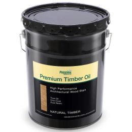 Preserva 5gal Natural Timber Premium Timber Oil Exterior Wood Stain