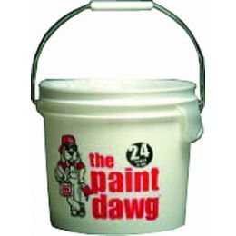 Dripless 2gal Paint Dawg Bucket w/24 Pre-Packed Liners