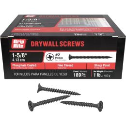 Grip-Rite 1Lb 1-5/8" Fine Drywall Screw