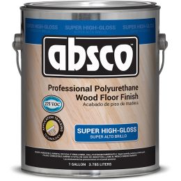 Absco 1gal Gloss Professional Polyurethane Floor Finish (Low Odor)