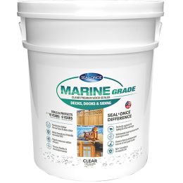 SEAL-ONCE 5gal Clear Marine Grade Premium Wood Sealer