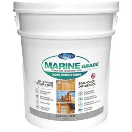 Seal-Once 5gal Coastal Gray Marine Grade Premium Semi-Transparent Stain & Sealer