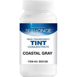 SEAL-ONCE 4oz Coastal Gray Semi-Transparent Wood Stain Tint Concentrate