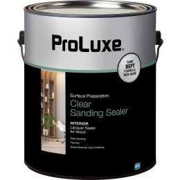 ProLuxe 1gal Clear Interior Brushing Lacquer Sanding Sealer