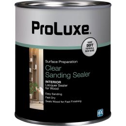 ProLuxe 1qt Clear Interior Brushing Lacquer Sanding Sealer