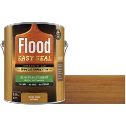 Flood 1gal Pecan Easy Seal Semi-Transparent Alkyd Oil-Based Stain