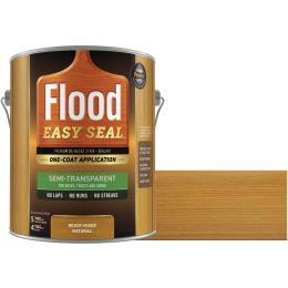 Flood 1gal Natural Easy Seal Semi-Transparent Alkyd Oil-Based Stain