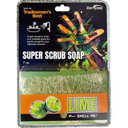 Zorr 7oz Super Scrub Soap w/Loofah Scrubber
