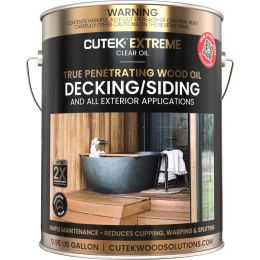 CUTEK 1gal Clear Extreme High Performance Oil-Based Wood Stabilizer