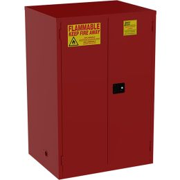Jamco 34" x 43" x 65" Red Paints & Inks Storage Safety Cabinet w/Manual Close Door