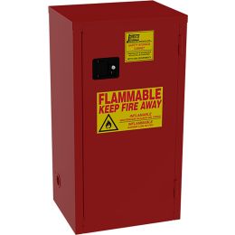 Jamco 18" x 23" x 44" Red Paints & Inks Storage Safety Cabinet w/Manual Close Door