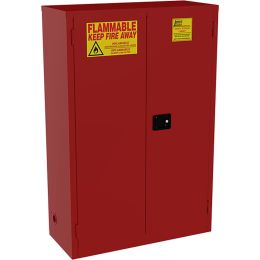 Jamco 18" x 43" x 65" Red Paints & Inks Storage Safety Cabinet w/Manual Close Door