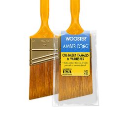 Wooster Amber Fong Brown China Bristle Paint Brushes