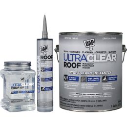 DAP Ultra Clear Roof Weatherproof Rubberized Sealants