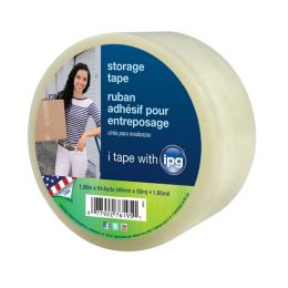 IPG 2" x 55 Yds Clear Carton Packing Tape