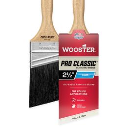 Wooster Pro Classic Black China Bristle Paint Brushes