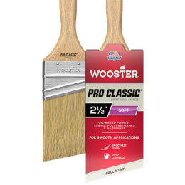 Wooster Pro Classic White China Bristle Paint Brushes