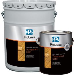 ProLuxe Log & Siding Transparent Satin Wood Finishes