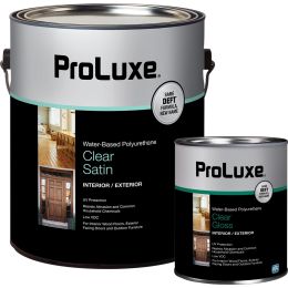 Proluxe Clear Specialty Interior/Exterior Water-Based Polyurethanes