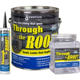 Sashco Through the Roof! Roof Repair Sealants (Low Odor)