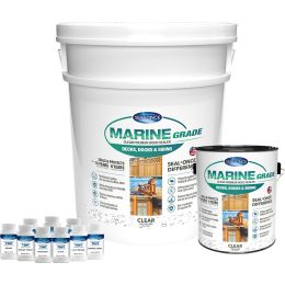 Seal-Once Semi-Transparent Marine Grade Premium Wood Stain & Sealer