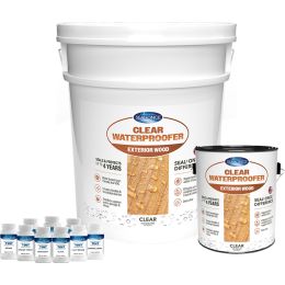 Seal-Once Semi-Transparent Exterior Wood Stain & Waterproofer