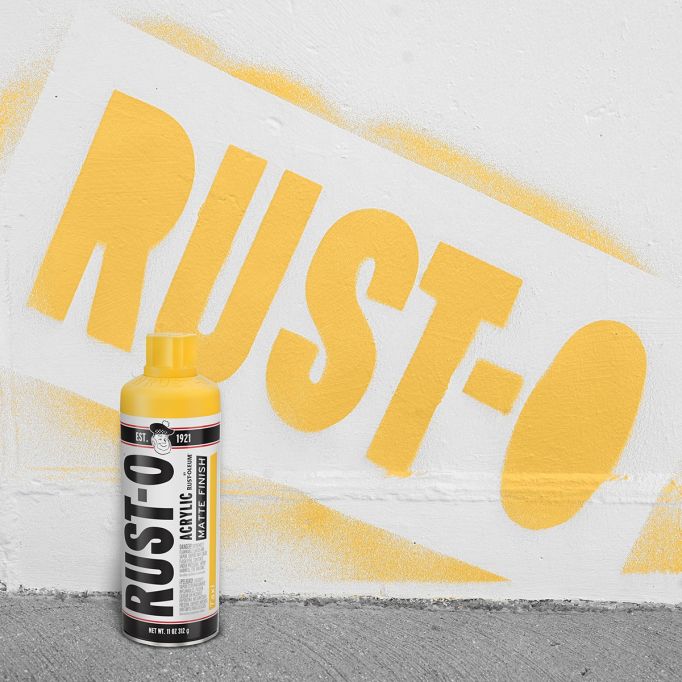 Rust-Oleum 11oz Rust-O Matte Taxi Artist Spray Paint