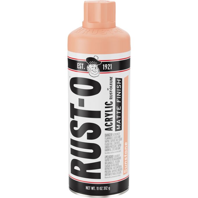 Rust-Oleum 11oz Rust-O Matte Sunstone Artist Spray Paint