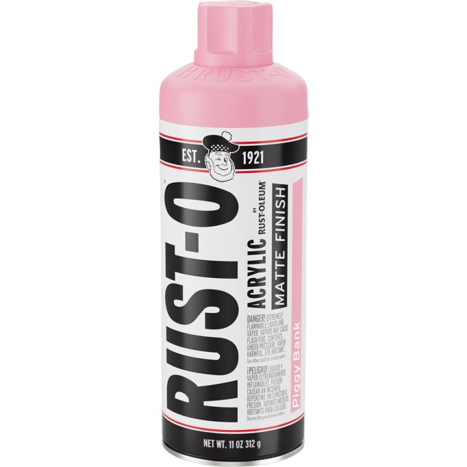 Rust-Oleum 11oz Rust-O Matte Piggy Bank Artist Spray Paint