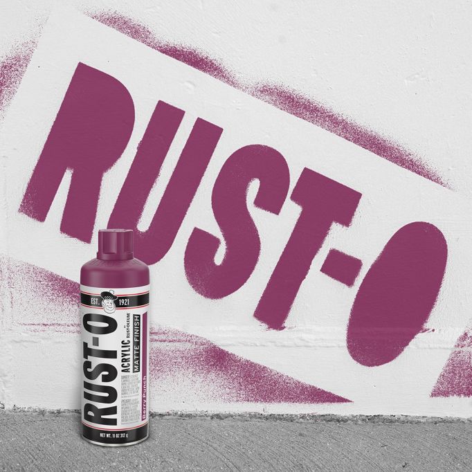 Rust-Oleum 11oz Rust-O Matte Berry Punch Artist Spray Paint