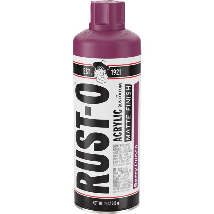 Rust-Oleum 11oz Rust-O Matte Berry Punch Artist Spray Paint
