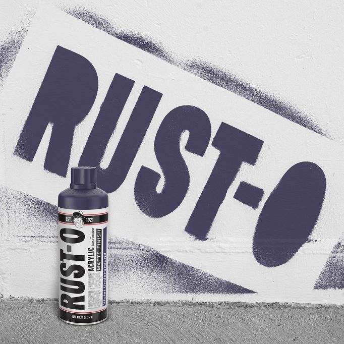 Rust-Oleum 11oz Rust-O Matte Violet Underground Artist Spray Paint