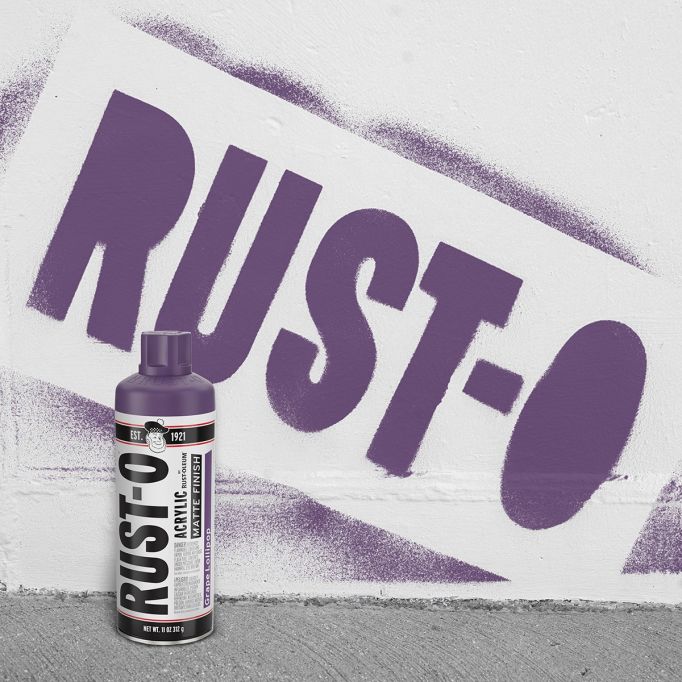 Rust-Oleum 11oz Rust-O Matte Grape Lollipop Artist Spray Paint