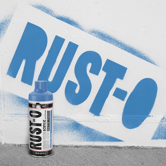 Rust-Oleum 11oz Rust-O Matte Comic Blue Artist Spray Paint
